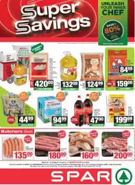 Spar catalogue Page 1: Aunt Caroline Rice 10 kg €12.499,00, Helios Pure Sunflower Oil 4 litre €13.299,00