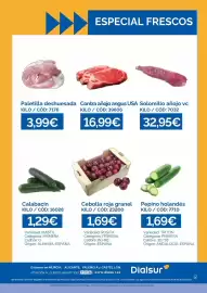 Folleto Dialsur Cash & Carry semana 39 Página 2: Paletilla deshuesada €3,99, Solomillo añojo €32,95