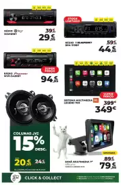 Folheto Feu Vert Página 10: Rádio Sicur SCM161BT €29,95, Rádio Pioneer Mvh-s420bt €94,95