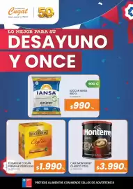 Catálogo Cugat Página 10: Monterrey - cafe clasico €3,00, Iansa - azúcar €990,00