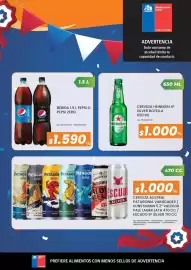Catálogo Cugat Página 25: Pepsi - bebida 1.5 l o zero €1.590,00, Heineken - cerveza silver botella €1,00