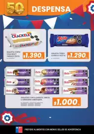 Catálogo Cugat Página 8: Costa - galleta crackelet tripack €1.390,00, Toddy - galleta clásica 142.5 g €1.290,00