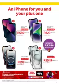 Makro catalogue Page 3: An iPhone for you and your plus one Limited stock x2 x2 iPhone 13 128GB Pre-owned RED FLEXI 170 R589