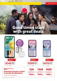 Makro catalogue Page 5: Good times start with great deals NFC HONOR X7e 128GB Instant Al Button Smarter Recommendation