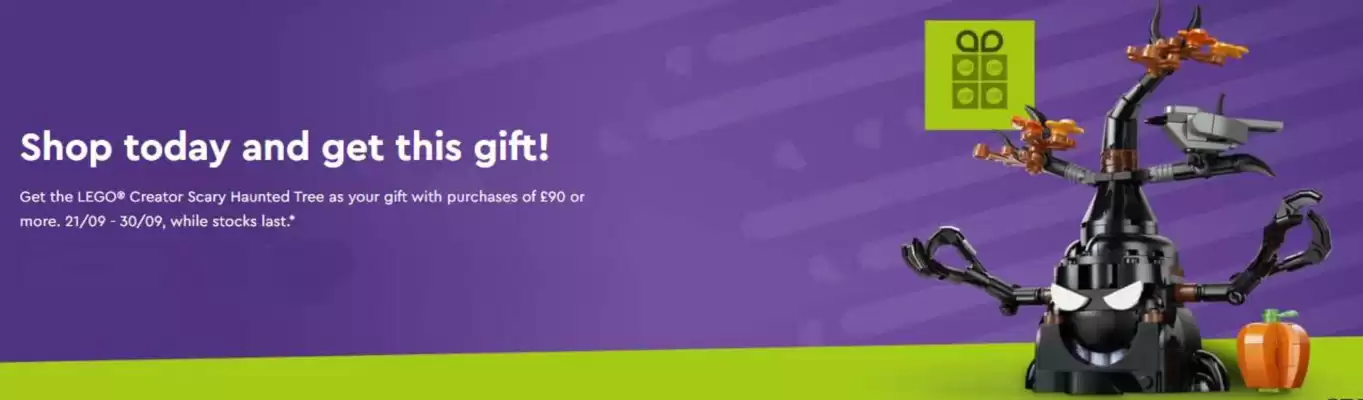 LEGO Shop (valid until 30-09)