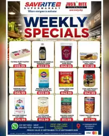 Saverite catalogue week 39 Page 3: Robertsons Vanilla Essence €22,99, TOMCO BUTTER BEANS €13,99