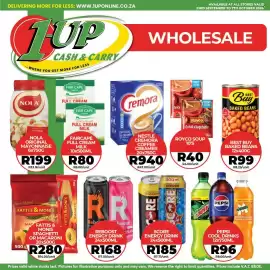 1UP catalogue Page 2: DELIVERING MORE FOR LESS: WWW.IUPONLINE.CO.ZA TUP CASH & CARRY ...WHERE YOU GET MORE FOR LESS