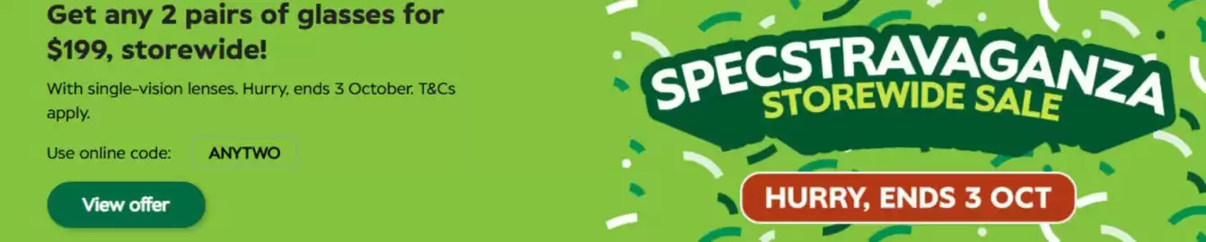 Specsavers catalogue Page 1