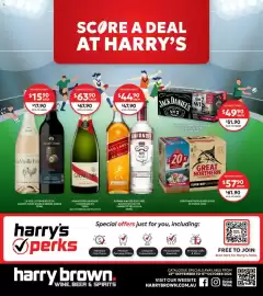 Harry Brown catalogue Page 1
