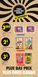 Maxi flyer week 39 Page 5: 350$ saucisses porc et boeuf Lafleur certaines variétés 375 g Limite de 6 ou 4,50$ après limite