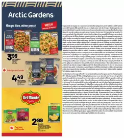 Metro flyer week 39 Page 24: Arctic Gardens légumes arctic gardens vegetables €4,49, Del Monte pêches tranchées €2,99