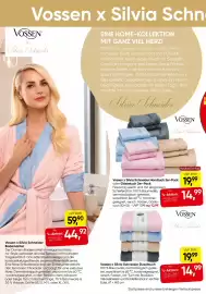 Eurospar Flugblatt Seite 18: Vossen Silvia Schneider Handtuch €19,99, Vossen Silvia Schneider Bademantel €59,90