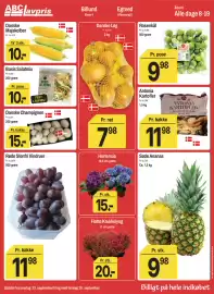 ABC Lavpris tilbudsavis uge 39 Side 2: Antonia Kartofler €11,98, Basis Salatmix €10,00