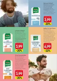 SPAR Gourmet Flugblatt Seite 14: Spar Vital Pure Flohsamenschalen Plus €6,99, Spar Vital Pure Bio-Curcuma Forte €3,99