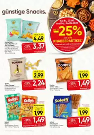 SPAR Gourmet Flugblatt Seite 3: Sal De Ibiza Chips €4,49, Torres Chips Vinegar €2,99