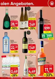 Spar Flugblatt Seite 17: Waldquelle still oder prickelnd €0,49, Canard Duchêne Brut Léonie Iconic €28,49