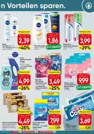 Spar Flugblatt Seite 19: Gillette Venus Comfortglide Spa Breeze System-klingen €9,99, Finish Tabs/Caps Maxipack €7,99
