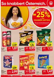 Spar Flugblatt Seite 3: Pom Bär €0,85, Chio Tortilla Chips €0,93