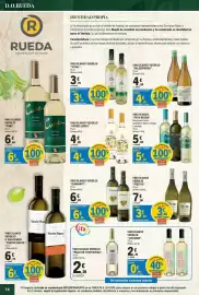 Catálogo E.Leclerc Página 14: Cuatro rayas - vino blanco verdejo o sauvignon €6,75, Luchana - vino blanco verdejo €2,30