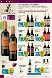 Catálogo E.Leclerc Página 4: Bianai - vino tinto reserva €7,49, Faustino rivero - vino tinto reserva €6,75