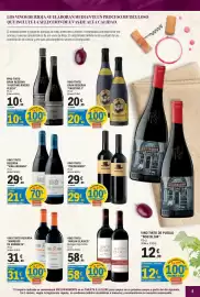 Catálogo E.Leclerc Página 5: Macan classico - vino tinto €58,95, Faustino rivero - vino tinto gran reserva €10,99