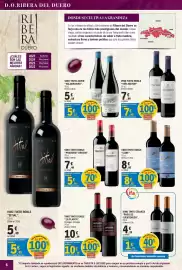 Catálogo E.Leclerc Página 6: Sitial - vino tinto roble €5,49, Pago de fuentevega - vino tinto crianza €4,29