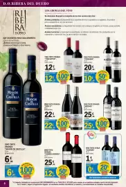 Catálogo E.Leclerc Página 8: Viña mayor - vino tinto crianza €12,95, Mayor de castilla - vino tinto €6,99