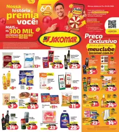 Catálogo Supermercado Jacomar semana 39 Página 1: Arroz Branco Rampinelli €16,90, Açúcar Extra Fino Doce Grão €13,90