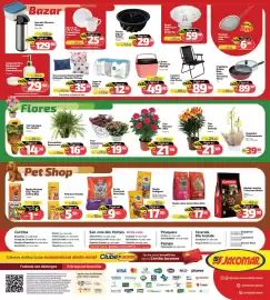 Catálogo Supermercado Jacomar semana 39 Página 8: Bazar Prato Vidro Lyor New meu Butterfly Clube com Pé 19cm x 9cm 98 CADA