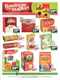 Spar catalogue Page 1: Jungle Oats €35,99, Golden Cloud Vanilla Flavoured Muffin Mix €39,99