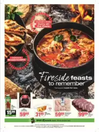 Spar catalogue Page 3: SPAR Country Bake Mini Garlic Bread €31,99, SPAR Country Value Black Forest Cake €59,99