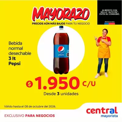 Central Mayorista (válido hasta 8-10)