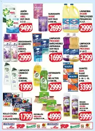 Catálogo Supermercados Mariano Max Página 8: Poett desodorante de ambientes €2.999,00, Cif detergente bio active €2.999,00