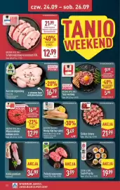 ALDI gazetka Strona 10: Gulasz cielęcy €21,99, Kurczak z chowu bez antybiotyków €16,79