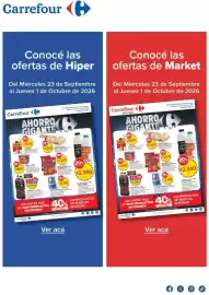 Catálogo Carrefour Página 1: Matarazzo fideos spaghetti tip arvejan/tallarines/mostacchios €1.245,00