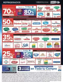 Catálogo Carrefour Página 10: REFRIGERADOS LLEVANDO 2 PRODUCTOS I 70% DESCUENTO EN LA 2DA UNIDAD Pagando con Carrefour