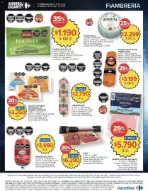 Catálogo Carrefour Página 11: Paladini mortadela mini €3.990,00, Bavaria queso azul €2.299,00