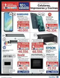 Catálogo Carrefour Página 30: Epson impresora multifuncion €599.000,00