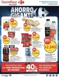 Catálogo Carrefour Página 35: La campagnola puré de tomate €990,00, La serenisima leches larga vida funcionales €2.340,00