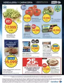 Catálogo Carrefour Página 5: Superbe mejillones pelados congelados €5.399,00, Kiwi €9.990,00