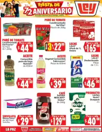 Folleto Casa Ley Página 1: Sabrosano Aceite Vegetal Comestible €39,00, Nescafe Dolca €129,00