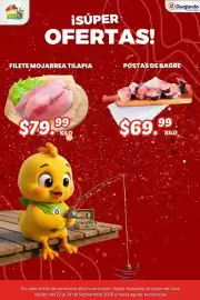 Folleto Guajardo Página 1: El super de casa ¡SÚPER OFERTAS! GGuajardo Ayer, hoy y siempre. FILETE MOJARREA TILAPIA POSTAS DE