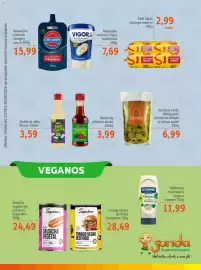 Folheto Sonda Página 5: Azeitona verde malagueña inteira ou fatiada €6,99, Patê sadia bisnaga sabores €2,99