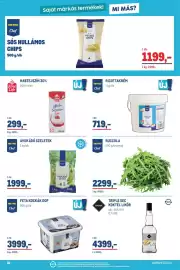 Metro akciós újság Oldal 10: RIOBA TRIPLE SEC KOKTÉL LIKŐR €4.399,00, METRO Chef FETA KOCKÁK DOP €3.999,00