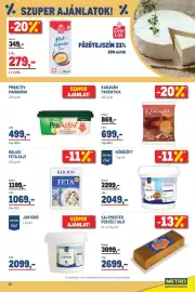Metro akciós újság Oldal 17: ProActiv margarin €499,00, Karaván Parenyica €699,00