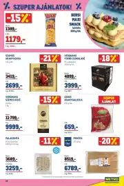 Metro akciós újság Oldal 23: METRO Chef PISKÓTA €6.789,00, VERGNANO SZEMES KÁVÉ €9.999,00