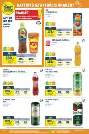 Metro akciós újság Oldal 30: Staropramen sör €339,00, Sió gyümölcsital €139,00