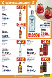 Metro akciós újság Oldal 33: Martell vsop cognac €18.490,00, Belvedere vodka €11.990,00
