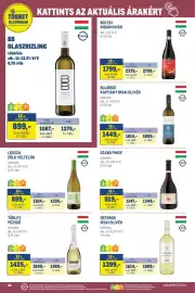 Metro akciós újság Oldal 34: Szabó Pince €919,00, BOLYKI Indián Nyár €2.799,00