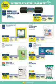 Metro akciós újság Oldal 36: Brilliance üzemi zsíroldó €4.199,00, Hrc kézi mosogatószer €1.659,00